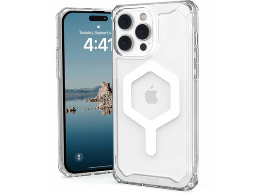 Urban Armor Gear Plyo MagSafe Case, Apple iPhone 14 Pro Max, ice (transparent), 114071114343