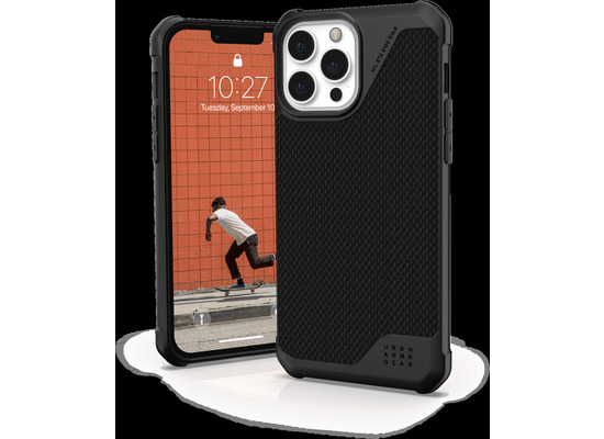 Urban Armor Gear UAG Metropolis LT Case, Apple iPhone 13 Pro Max, kevlar schwarz, 11316O113940