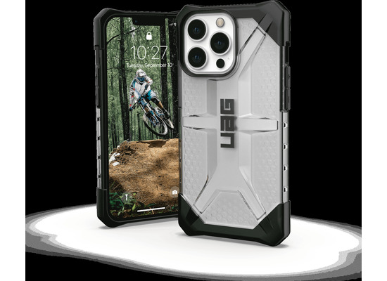 Urban Armor Gear UAG Plasma Case, Apple iPhone 13 Pro, ice (transparent), 113153114343