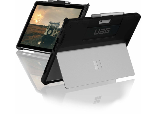 Urban Armor Gear UAG Scout Handstrap Case, Microsoft Surface Pro 8, schwarz, bulk, 32326HB14040