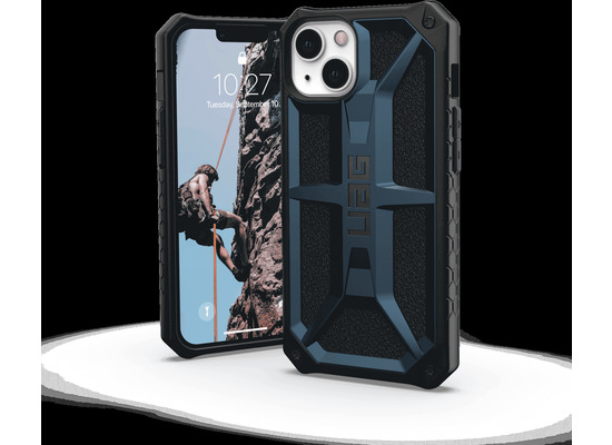 Urban Armor Gear UAG Monarch Case, Apple iPhone 13, mallard (blau), 113171115555