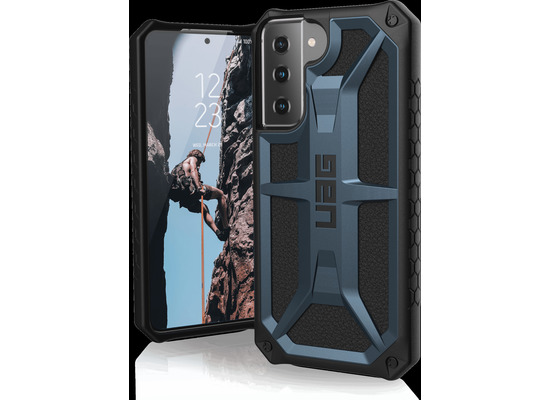 Urban Armor Gear UAG Monarch Case, Samsung Galaxy S21 5G, mallard (blau), 212811115555