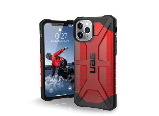 Urban Armor Gear UAG Plasma Case, Apple iPhone 11 Pro, magma (rot transparent), 111703119393