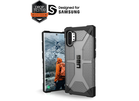 Urban Armor Gear UAG Plasma Case, Samsung Galaxy Note 10+, ash (grau transparent), 211753113131