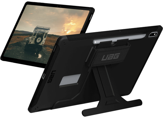 Urban Armor Gear UAG Scout HS&KS Case, Samsung Galaxy Tab S7 FE 5G, schwarz, 22307H114040