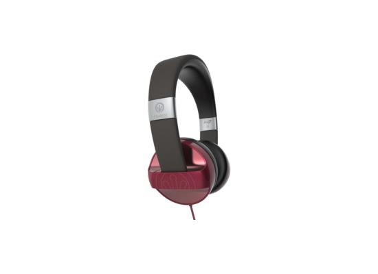 ZAGG Ifrogz Audio Carbide-Headphone mit Mikrofon, Rot