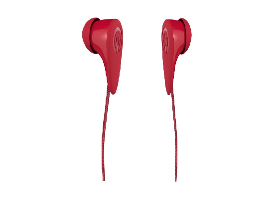 ZAGG ifrogz Audio Chromatix-Earbuds mit Mikrofon, Rot
