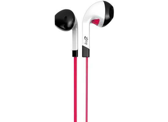 ZAGG Ifrogz Audio InTone In-Ear Kopfhrer mit Mikrofon, Rot