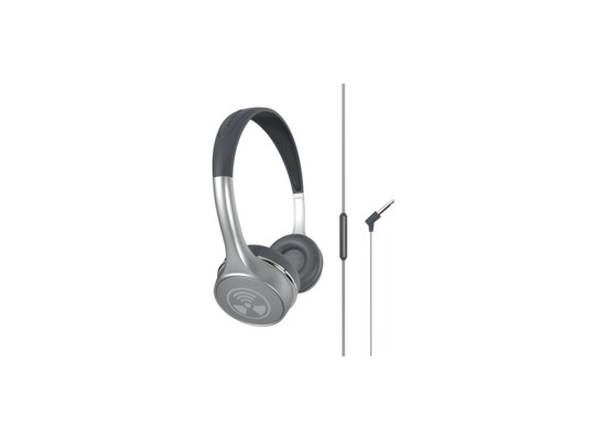 ZAGG ifrogz Audio Kopfhrer Ear Pollution Toxix Plus + Mic, Platinum