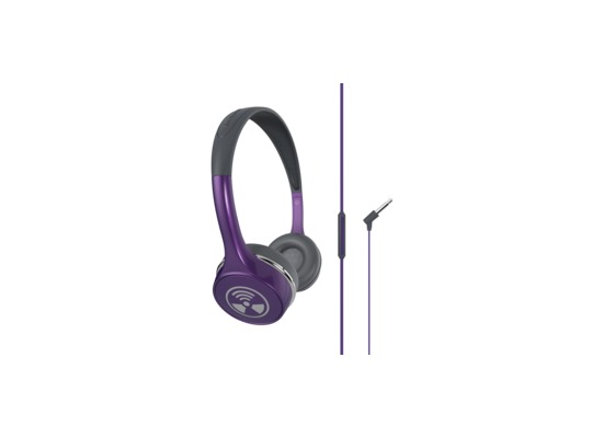 ZAGG ifrogz Audio Kopfhrer Ear Pollution Toxix Plus + Mic, Purple