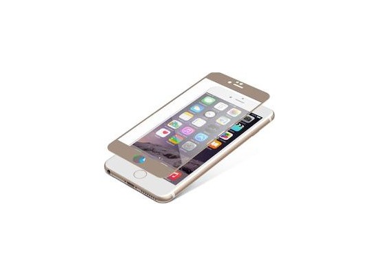 ZAGG invisibleSHIELD Glass Luxe Full Screen fr iPhone 6 Plus, Gold