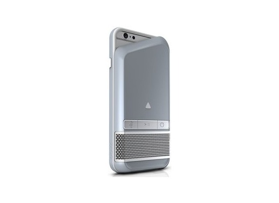ZAGG Speaker Case mit int. Lautsprecher fr iPhone 6, iPhone 6s, Blau