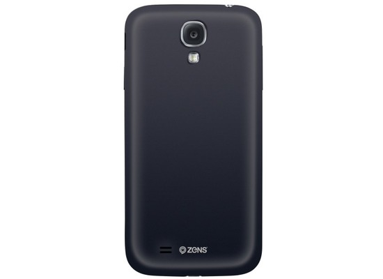 ZENS Wireless Charging Akkufachdeckel fr Samsung Galaxy S4, schwarz