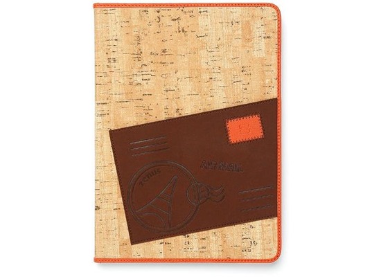 Zenus Masstige A-Cork Diary fr iPad Air, orange