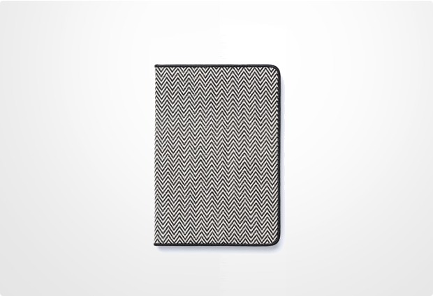 Zenus Masstige Herringbone Diary fr Apple iPad mini Retina, black