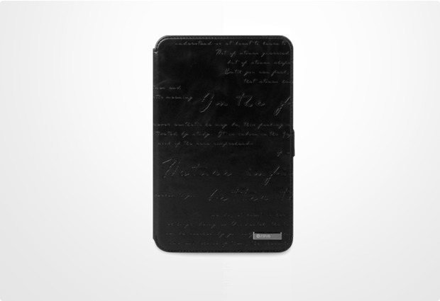 Zenus Masstige Lettering Diary Case fr Samsung Galaxy Tab2 7.0, schwarz