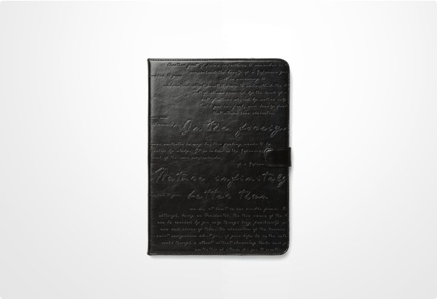 Zenus Masstige Lettering Diary fr Apple iPad Air, black