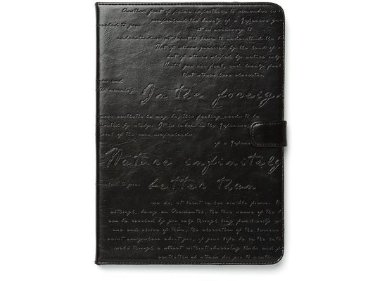 Zenus Masstige Lettering Diary fr iPad Air, black