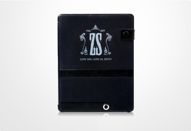 Zenus Masstige Oxford Portfolio für iPad 3 / 4, blau/schwarz